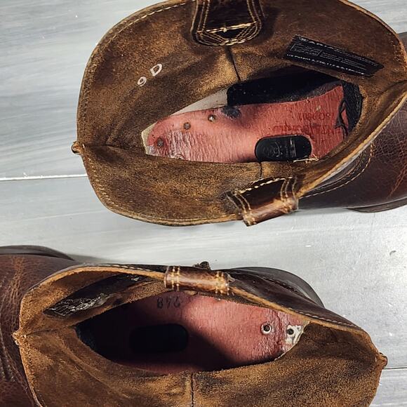 Ariat Rambler Western Performance Boots Square Toe 10015307 Size 9 D Wicker - Picture 10 of 13